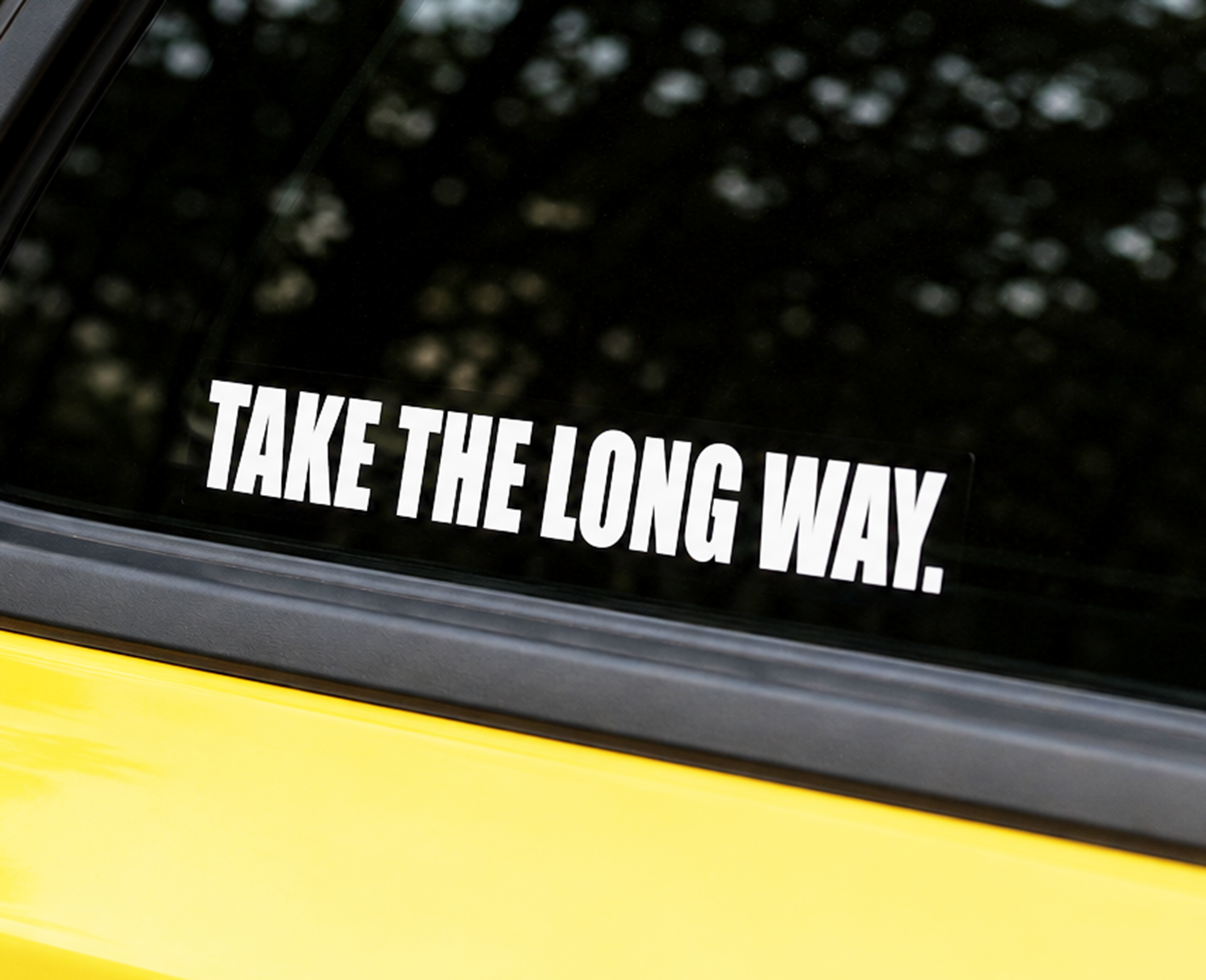 Take The Long Way. Sticker